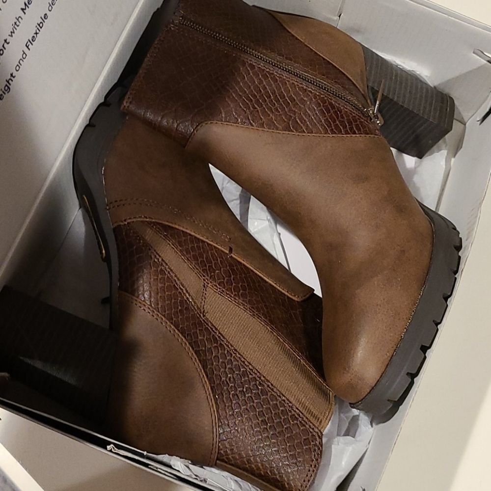 NEW Brown Booties Natural Soul